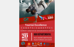 Tournoi Label Excellence Cadets de Forges-les-Eaux du 20 décembre
