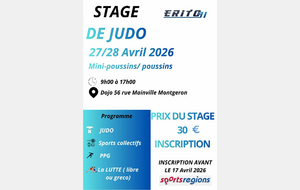 Stage de printemps - Mini-Poussins/Poussins