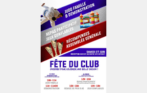 Fête du club 2026